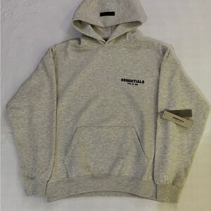 ESSENTIALS light oatmeal hoodie